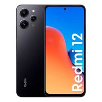 Celular Xiaomi Redmi 12 128GB, 4GB RAM, cámara trasera 50MP y frontal 8MP, 6.79"", negro