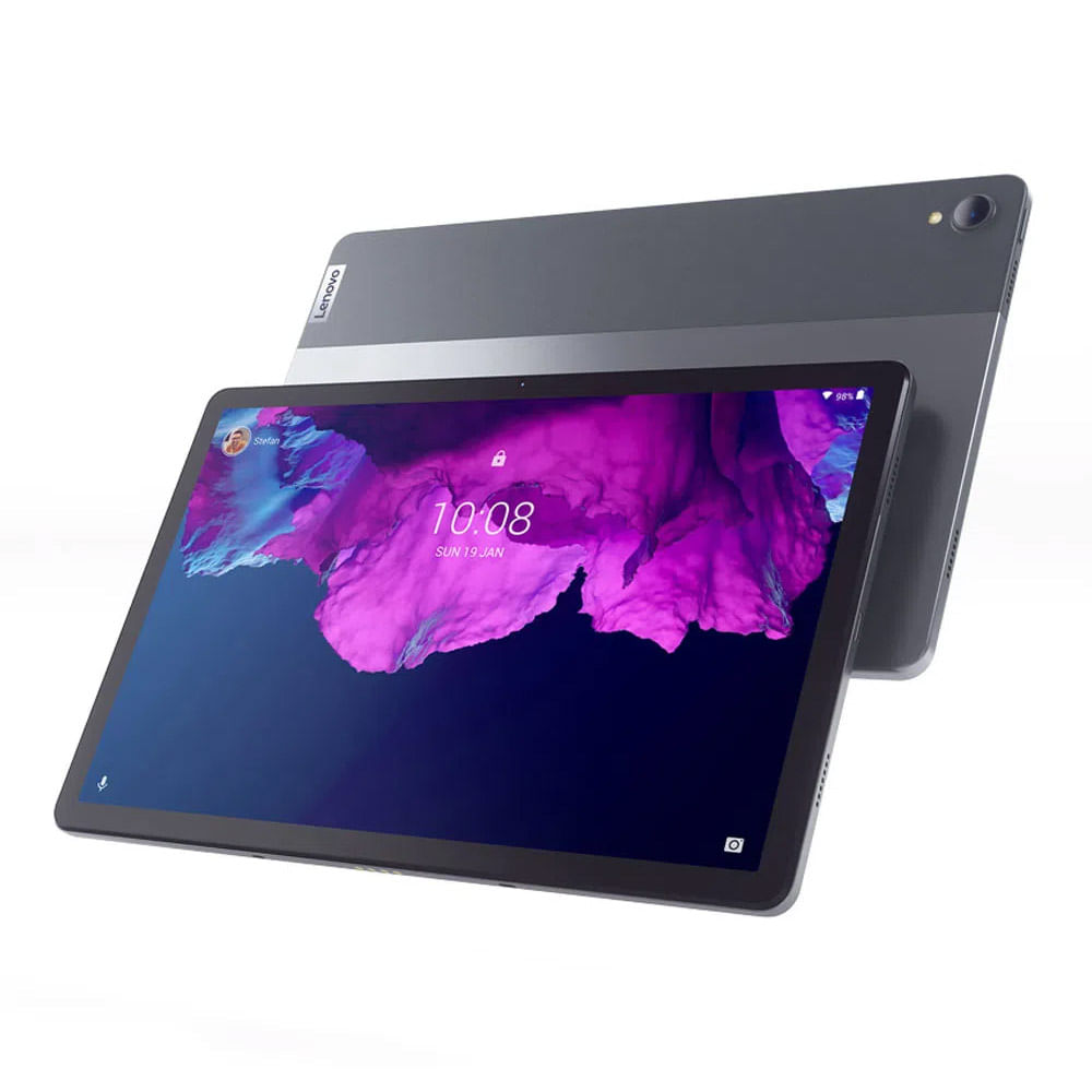 Imagen 2 del producto Reacondicionado: Tablet Lenovo Tab P11, 11"" 128GB, 6GB RAM, cámara principal 13MP y frontal 8MP, Snapdragon, gris + Keyboard Pack + Precision Pen 2