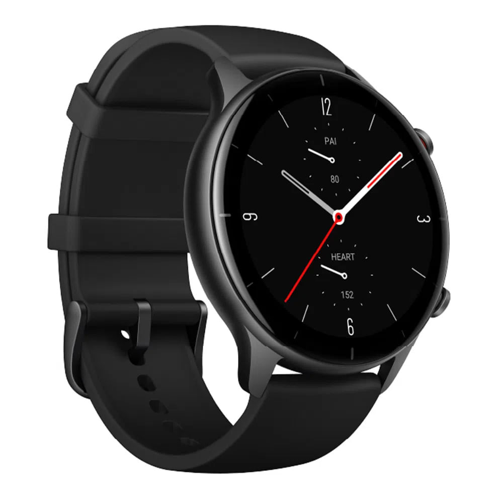 Imagen 2 del producto Reacondicionado: Smartwatch Amazfit GTR 2E resitenta al agua 5ATM, máx 24 días, 90 modos deportivos, 1.39"", negro