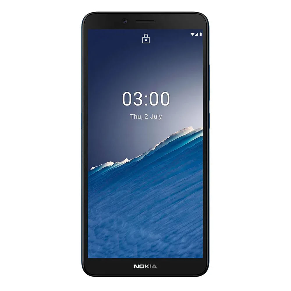 Imagen 2 del producto Reacondicionado: Celular Nokia C3 32GB, 2GB ram, cámara principal 8MP, frontal 5MP, 5.99"", Unisoc, azul