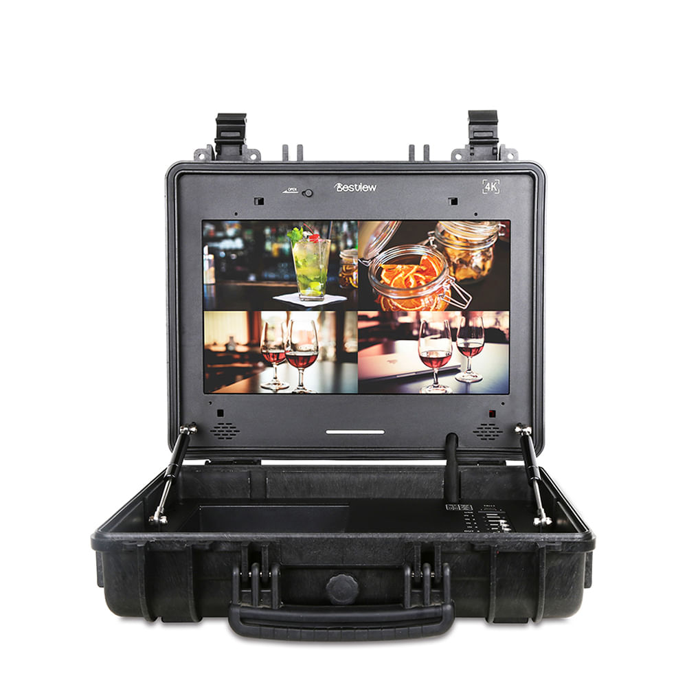 Desview Sp17-Fhd Monitor Portátil De Director 17.3" Con Resolución 4K Uhd Y Capacidad De Vista Múltiple.
