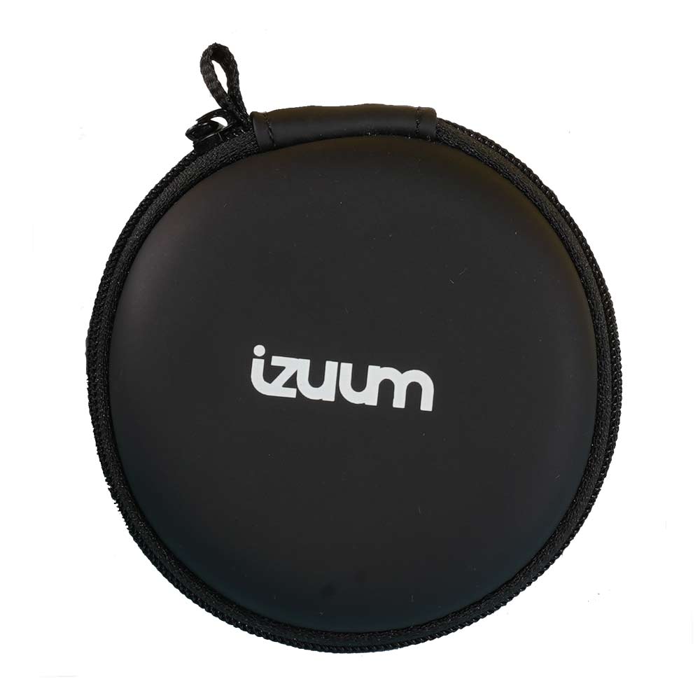 Imagen 1 del producto Estuche tapa dura Izuum para audífonos alámbricos, negro