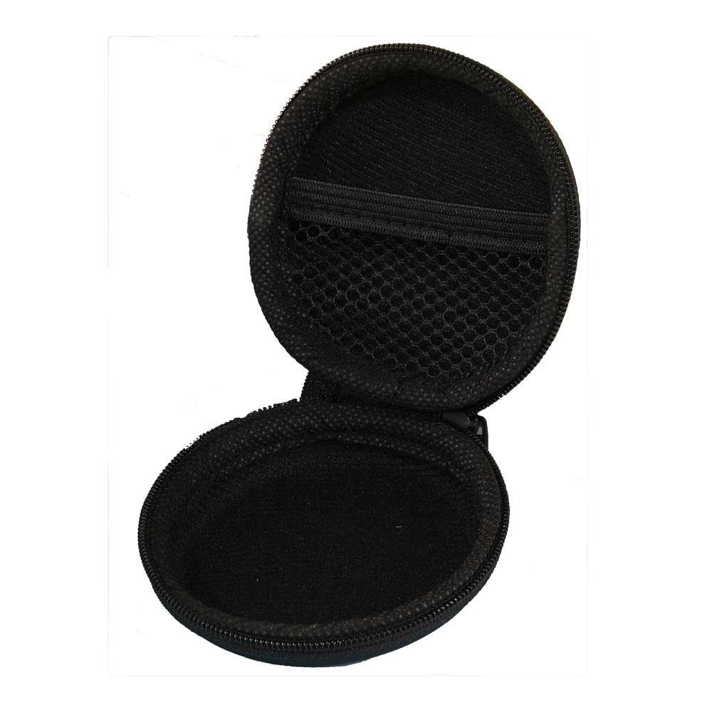 Imagen 2 del producto Estuche tapa dura Izuum para audífonos alámbricos, negro