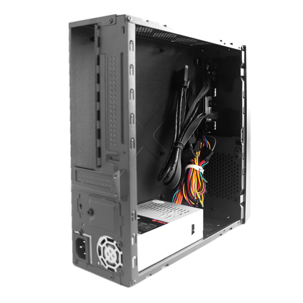 Imagen 2 del producto Gabinete Teros TE1041 SLIM USB3.0 x2, con fuente 250W