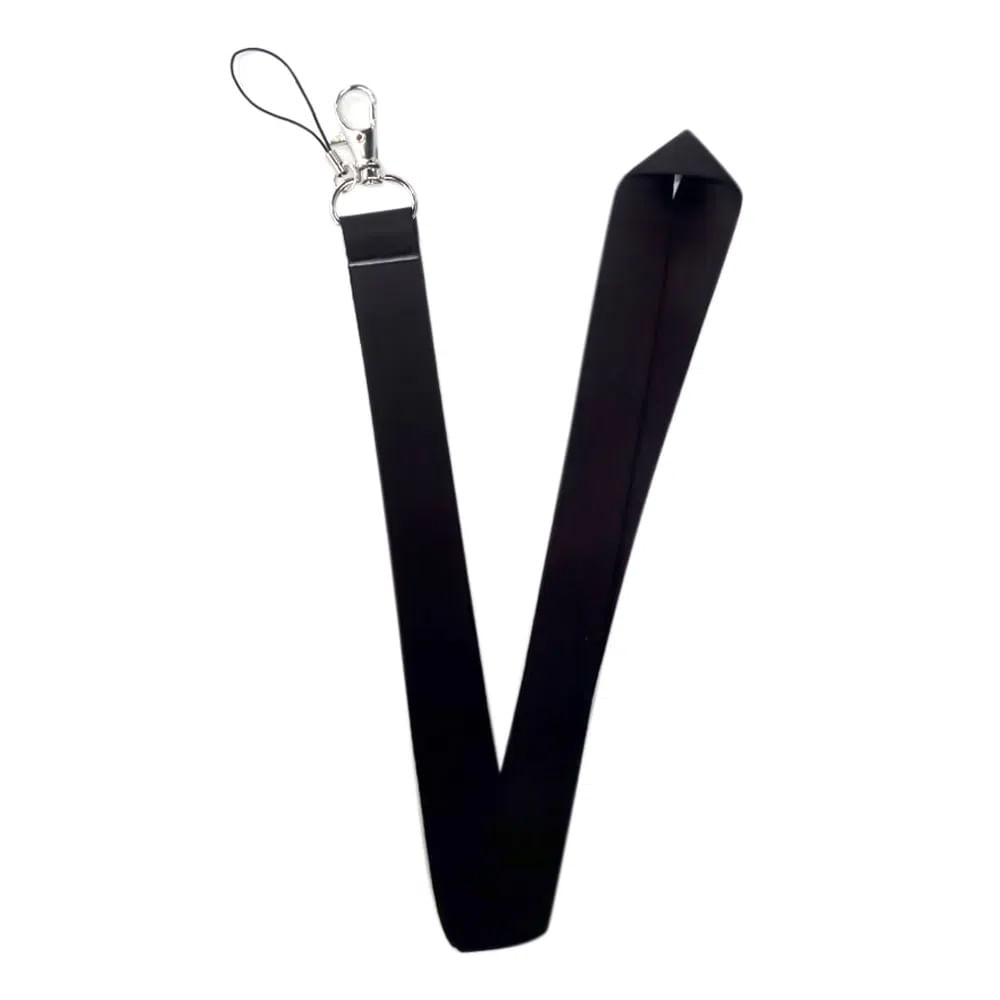 Lanyard Coolbox Teraware para USB con clip, negro