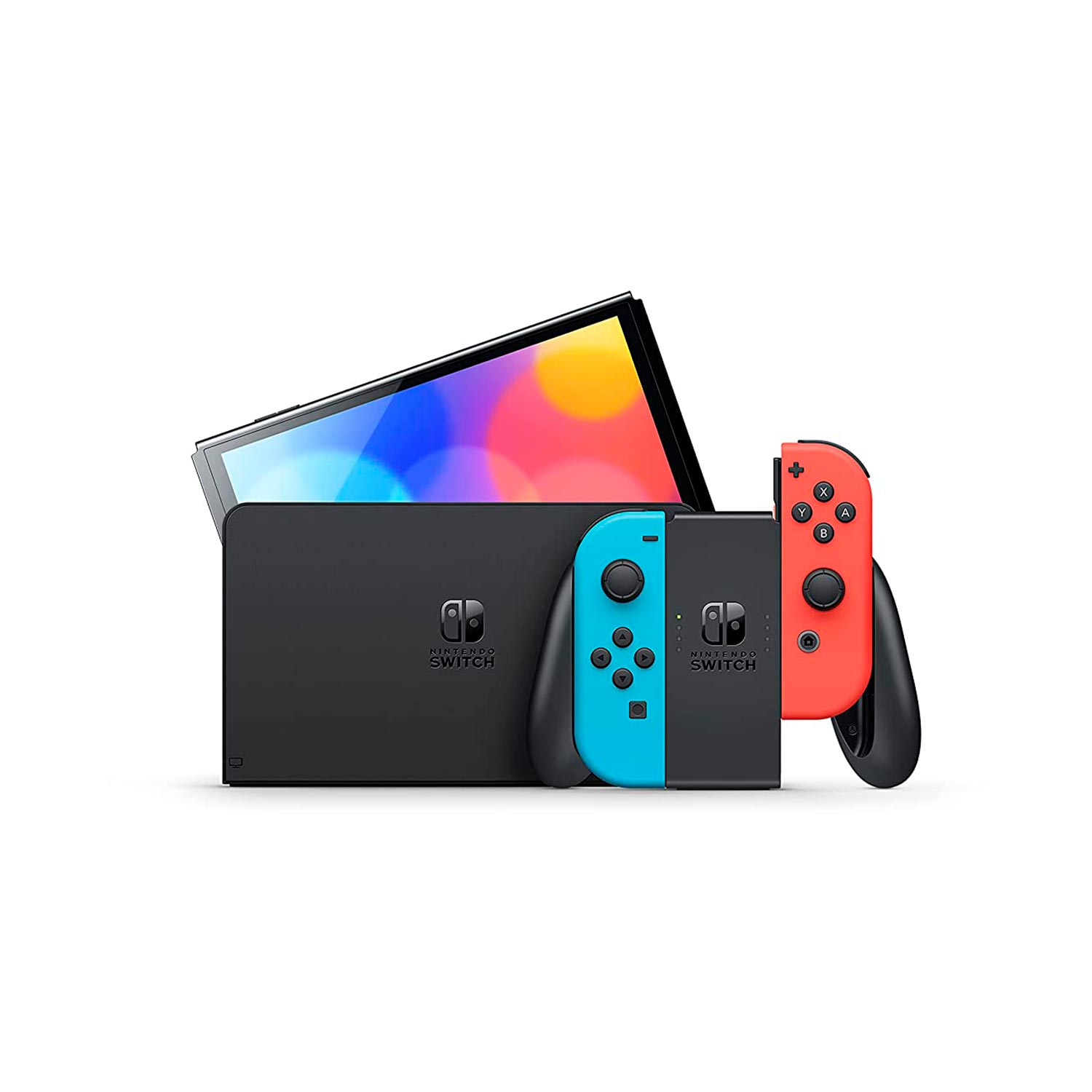Imagen 2 del producto Consola Nintendo Switch Oled 64GB, neón rojo y azul + Juego Splatoon 3