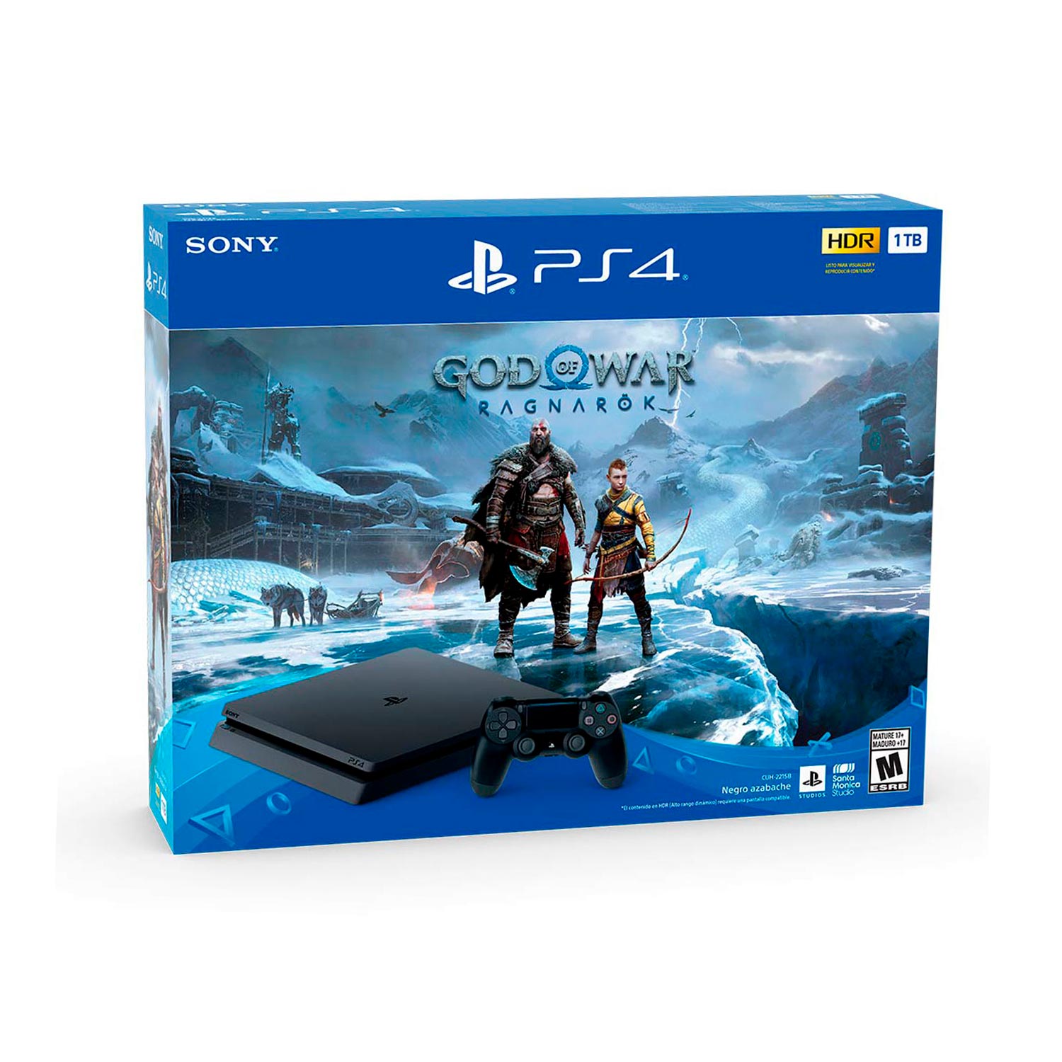 Consola PlayStation 4 Slim 1TB + God Of War: Ragnarok