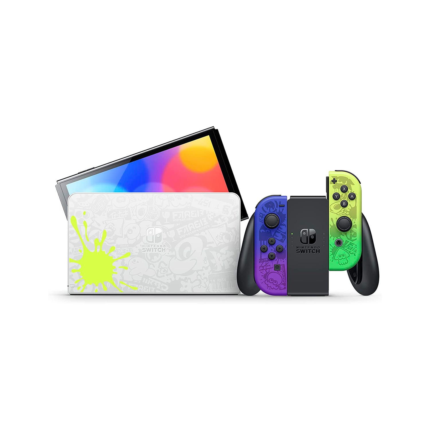 Imagen 2 del producto Consola Nintendo Switch Oled edición Splatoon 64GB + Juego Pokémon Legends Arceus