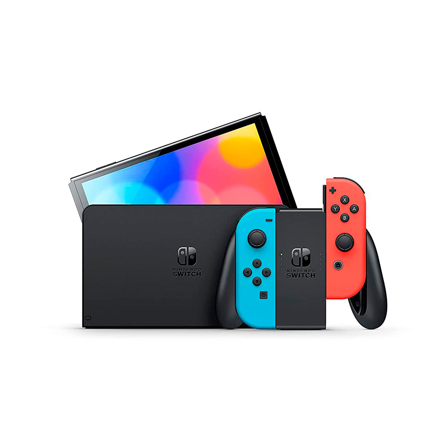 Imagen 2 del producto Consola Nintendo Switch Oled 64GB, neón rojo y azul + Juego Pokémon Scarlet