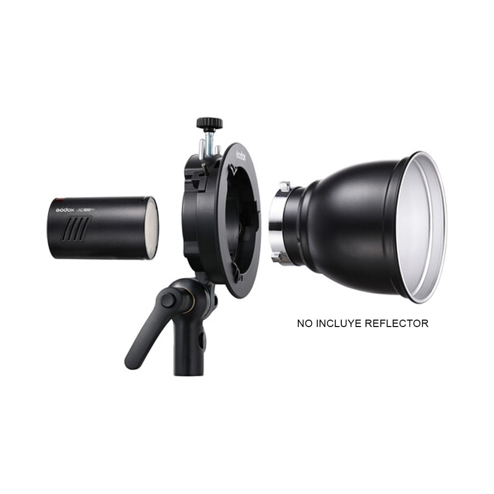 Imagen 2 del producto Godox AD100prop Pocket Flash Kit de 3 luces, negro