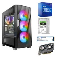 PC Gamer Core i7-10TH Ram 16GB Disco 1TB SSD 480GB VIDEO RX 550 4GB CASE GAMER