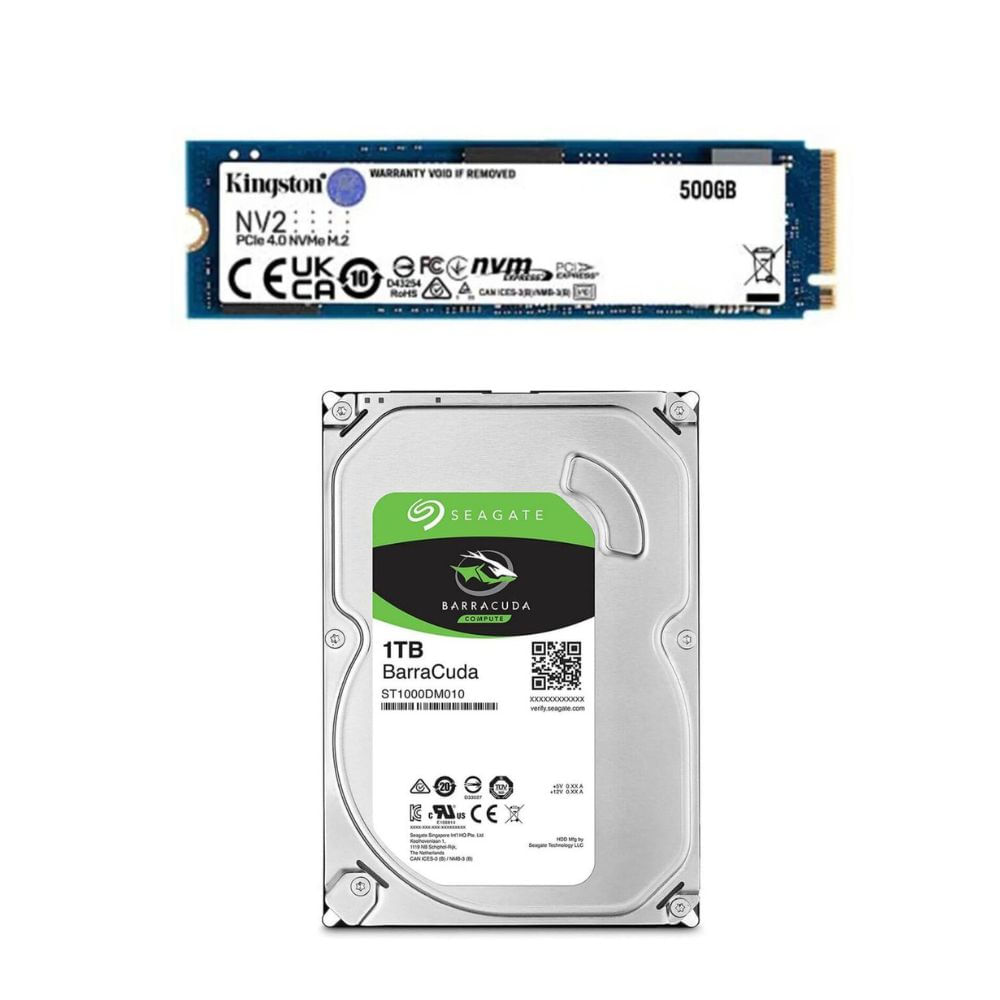 Imagen 2 del producto Pc Gamer Intel Core I7-10TH + RAM 16GB + Disco 1TB + SSD 500GB + Video RX 580 8GB + FreeDos + Case gamer