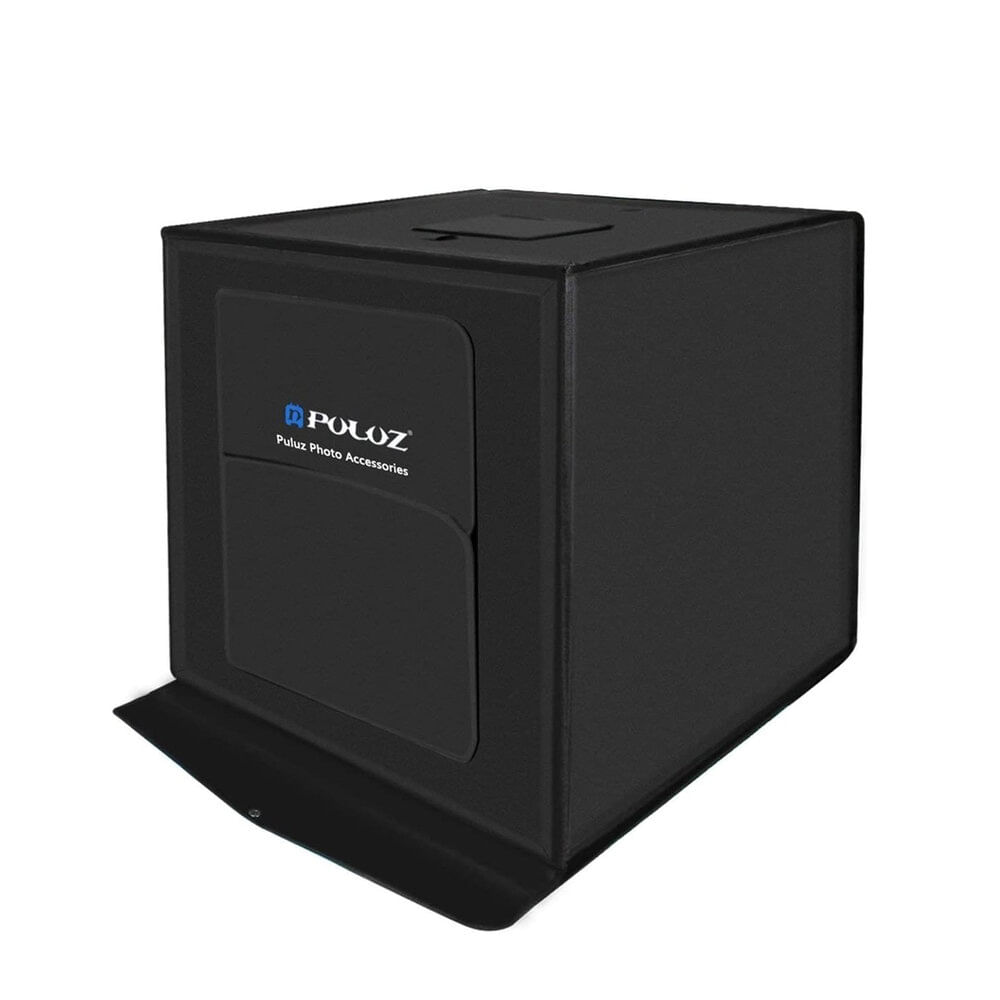 Caja de luz fotográfica Puluz 60x60 cm, 60 W, luz blanca