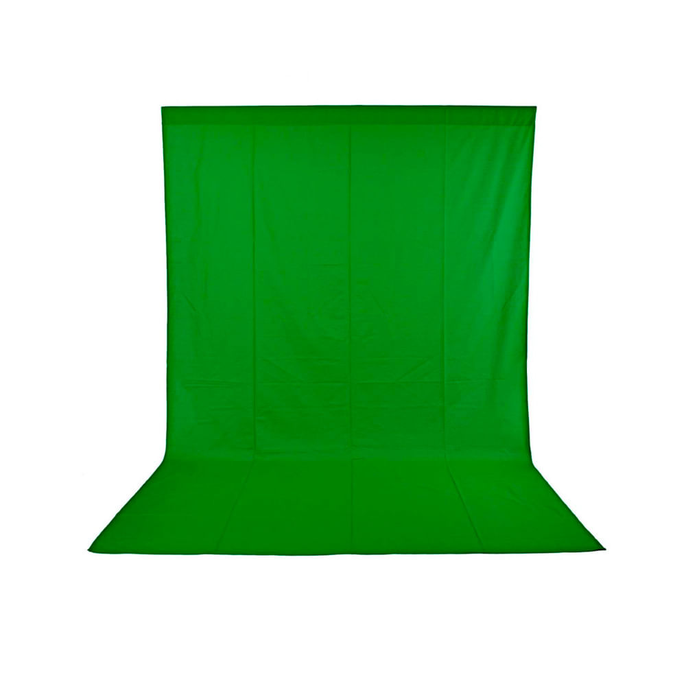 Fondo para estudio fotografico de tela muselina 3x6 VERDE