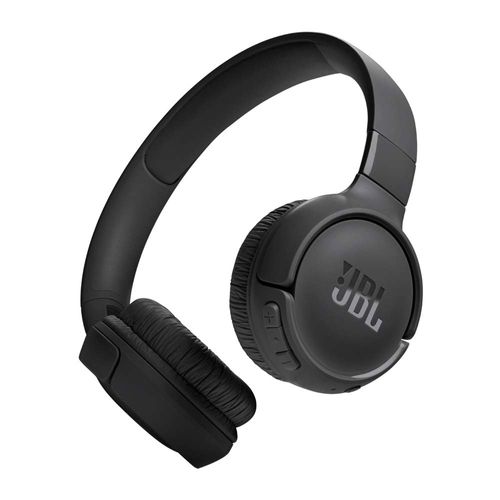 Audífonos bluetooth on ear JBL T520 Pure Bass con almohadillas acolchadas, máx. 57 horas, control de música y llamadas, negro
