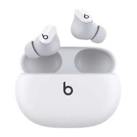 Audífonos bluetooth True Wireless Beats Studio Buds resistente al agua IPX4, duración máx. 8 horas, control de música y llamadas, blanco