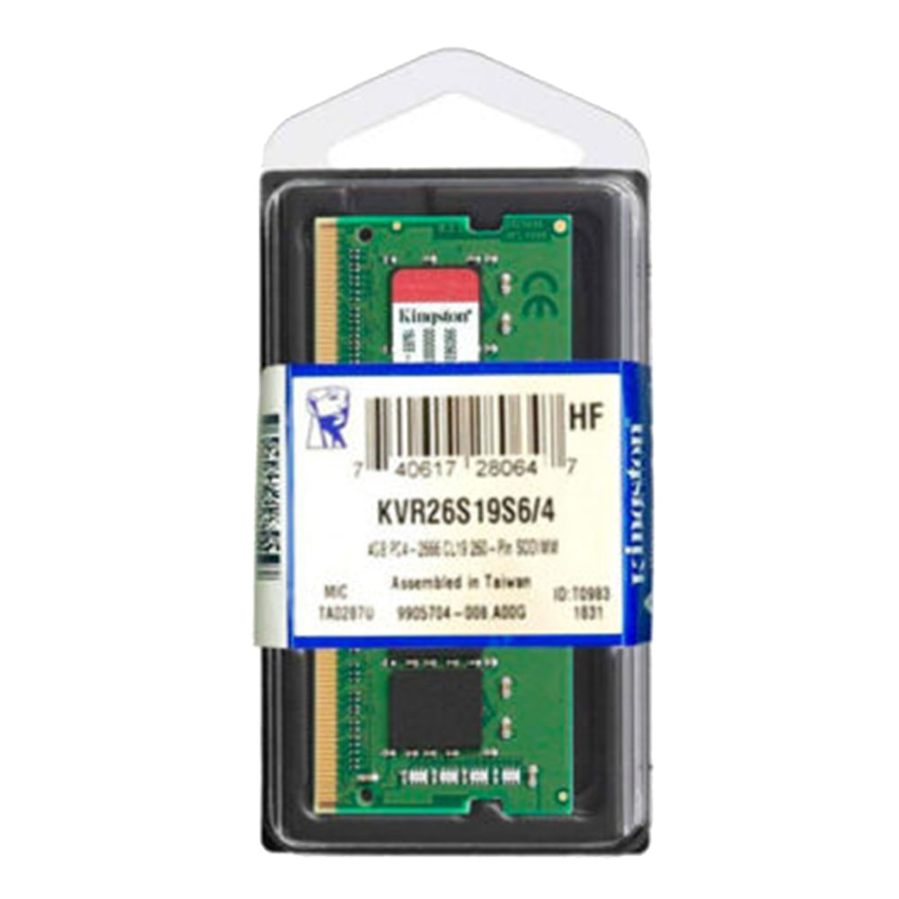 Imagen 2 del producto Memoria ram para laptop Kingston KCP 8GB DDR4, 3200Mhz