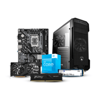 PC armada: Intel Core i3-13100F + Placa Asrock H610M-HDV/M.2 + Ram 8GB + SSD 500GB + Asrock Intel ARC A750 8GB + Case Antryx RX 350 + armado