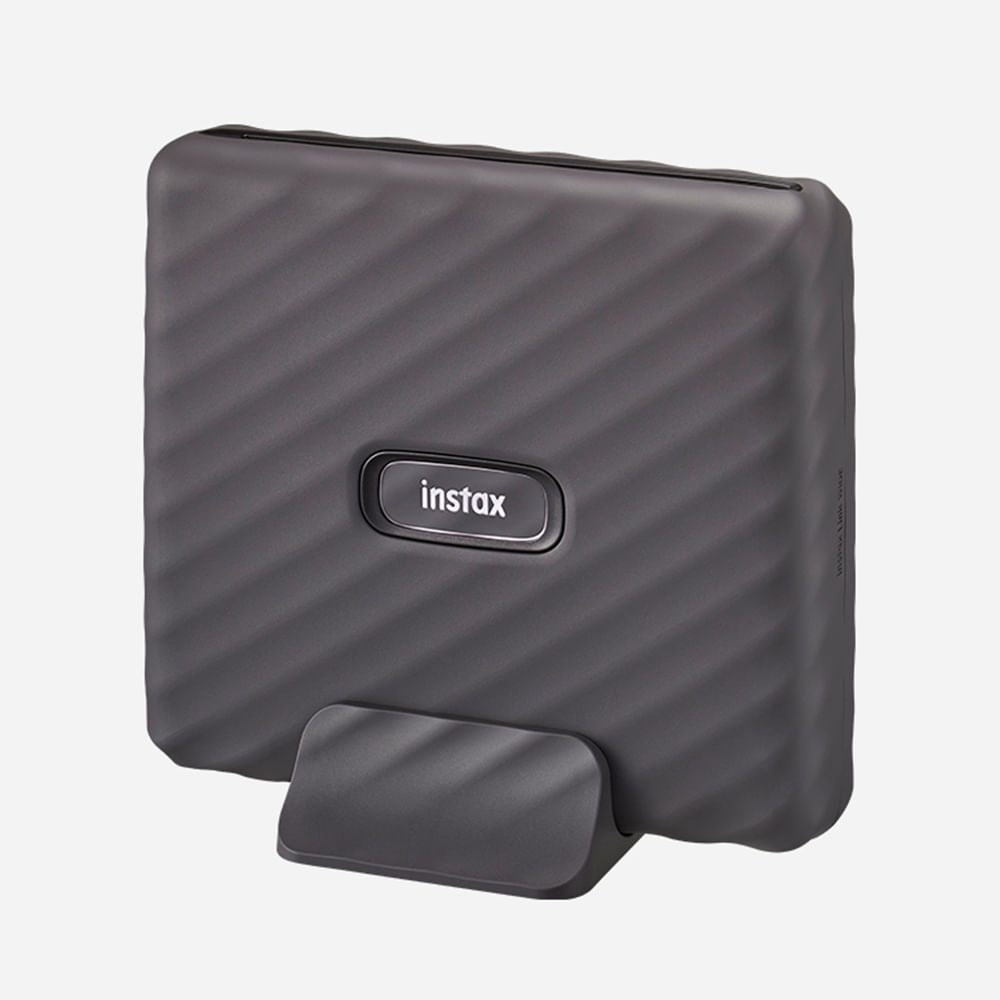 Imagen 2 del producto Impresora Fujifilm Instax Link Wide, mocha gray + Pack pelicula Widex20