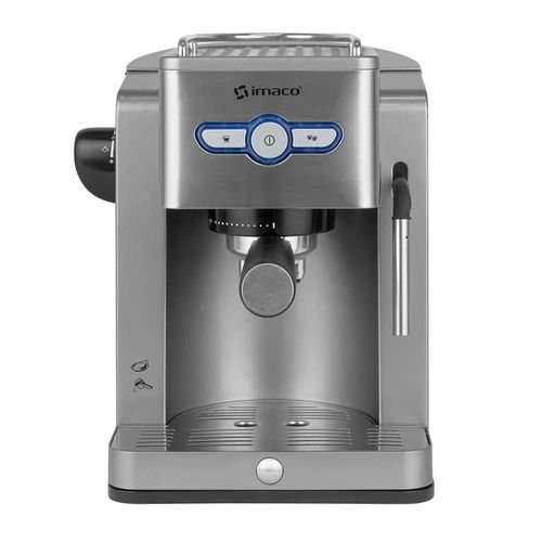 Cafetera espresso Imaco IECM192T 900w, capacidad 2 tazas, 19 bares, plateado