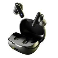 Audífonos bluetooth True Wireless Skullcandy Smokin'Buds resistente al agua IPX4 duración máx. 20 horas con estuche de carga, negro