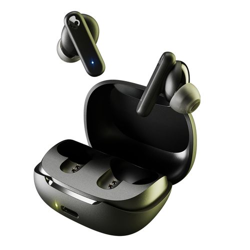 Audífonos bluetooth True Wireless Skullcandy Smokin'Buds resistente al agua IPX4 duración máx. 20 horas con estuche de carga, negro
