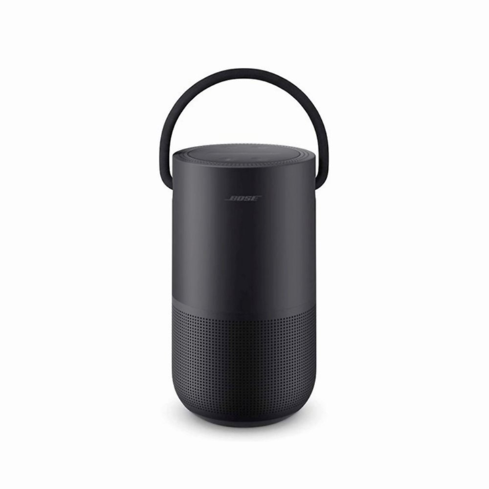 Parlante Portable Bose Home Smart Speaker, Batería recargable, Bluetooth, Wifi, Negro