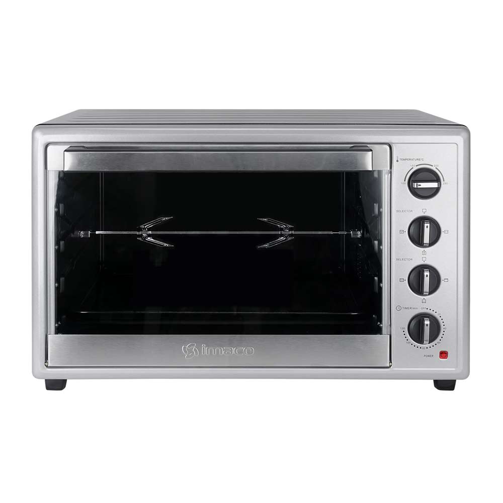 Horno rosticero Imaco HEB88R 2700w, 88 litros, temperatura máx. 250°c, plateado