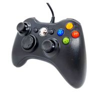 Mando Gadget NJX301, para Xbox y PC, alámbrico, negro