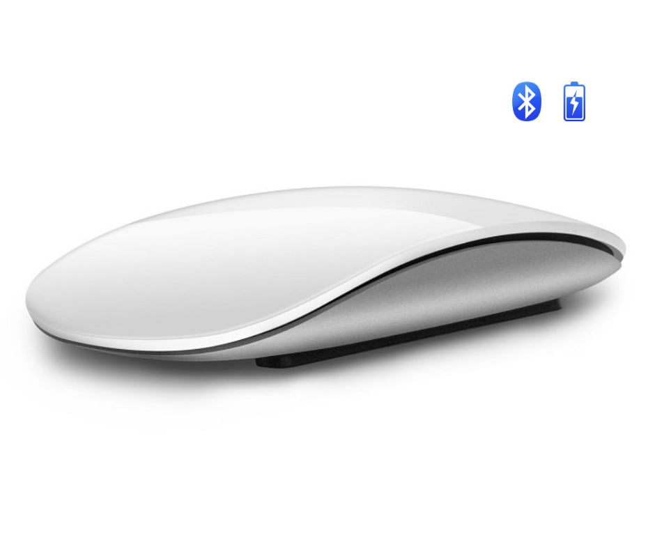 Imagen 2 del producto Mouse inalámbrico alternativo Magic Mouse 2 Inalámbrico Magic Mouse 2, Bluetooth, 1000 dpi, 2 botones, blanco, recargable