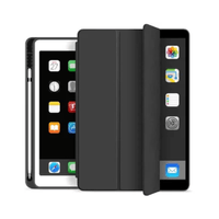 Funda Smart Case para iPad 10.9 (Air 4 y Air 5) con portapencil, color negro