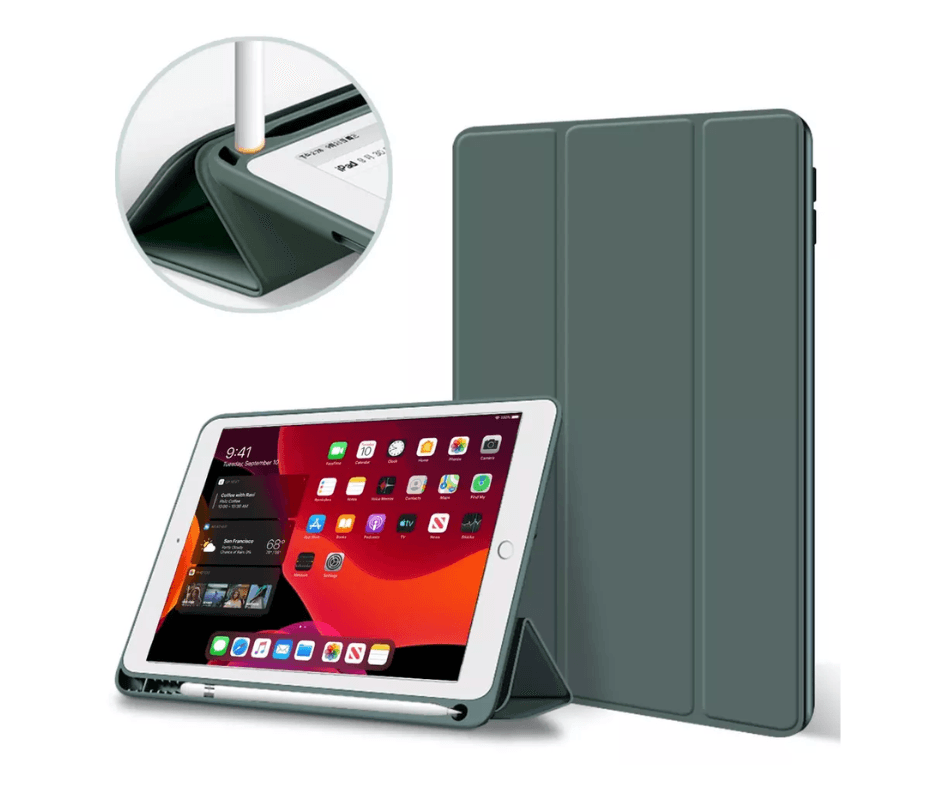 Imagen 2 del producto Funda Smart Case para iPad 10.9 (Air 4 y Air 5) con portapencil, color negro