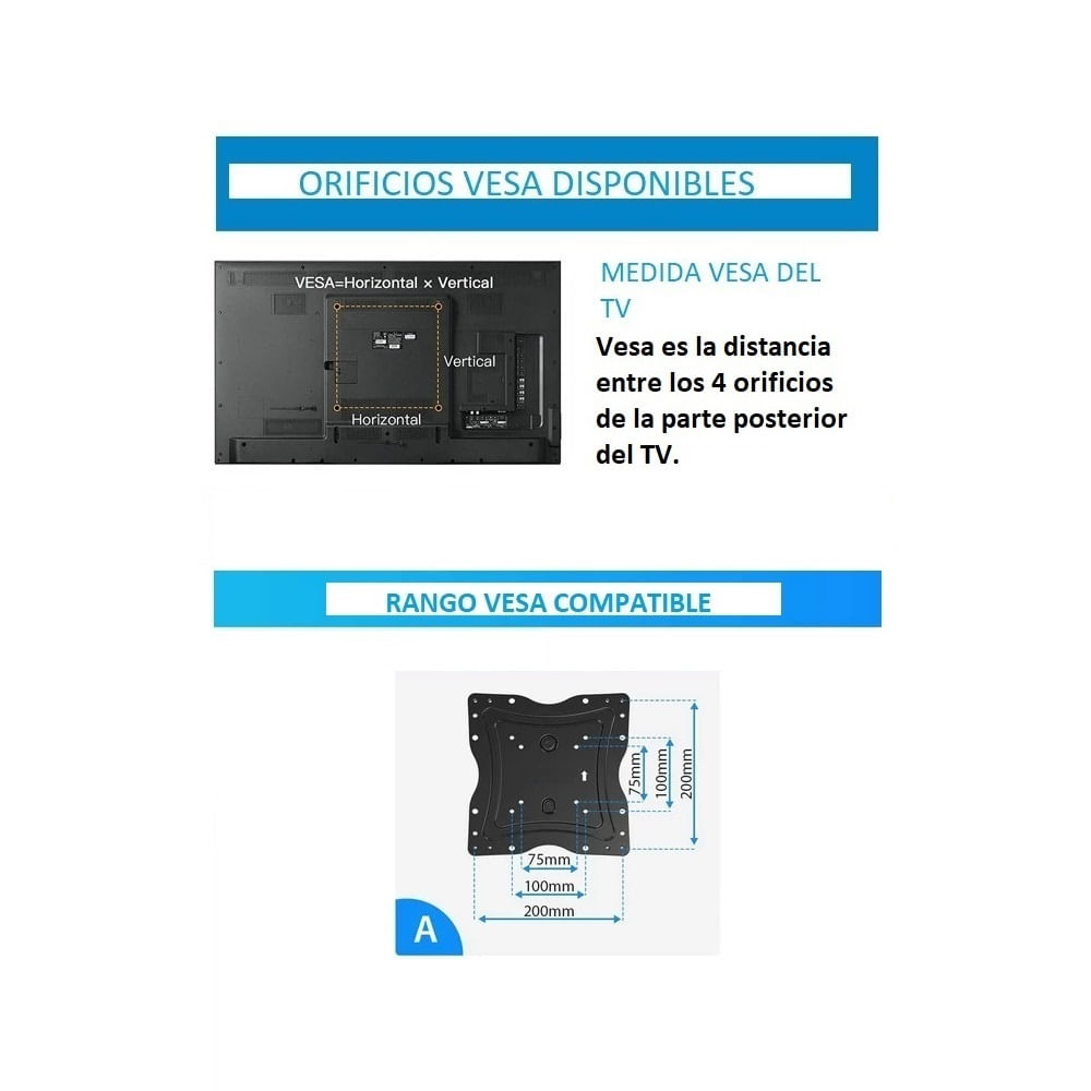 Imagen 2 del producto Rack TV Led/Smart 32""-43"" EXPO RACK, ERC-20, Soporte Móvil de 2 giros, Negro