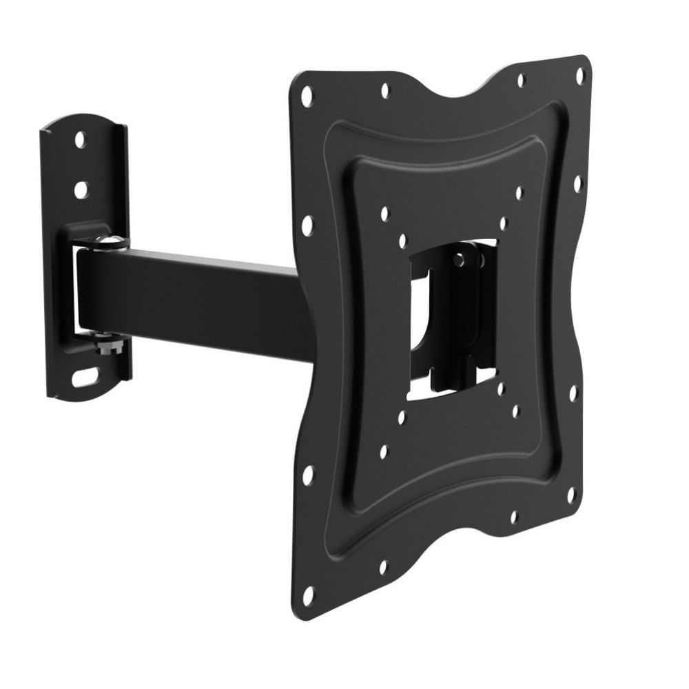 Rack para TV Expo Rak F2M-20, 26"-43", soporte movible 2 giros FLEX, VESA 75x75 a 200x200 mm, negro