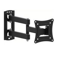 Rack Monitor-TV Led/Smart 10""-27"" EXPO RACK, F3M-10, Soporte Móvil de 3 giros FLEX, Negro