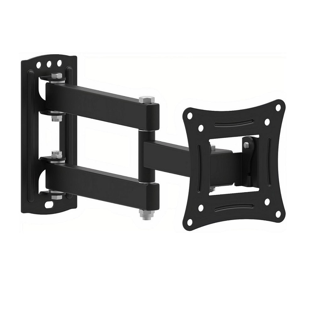 Rack Monitor-TV Led/Smart 10"-27" EXPO RACK, F3M-10, Soporte Móvil de 3 giros FLEX, Negro