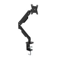 Rack monitor 13""-32"" EXPO RACK, GS1327, soporte de escritorio para monitor sistema gas spring, negro