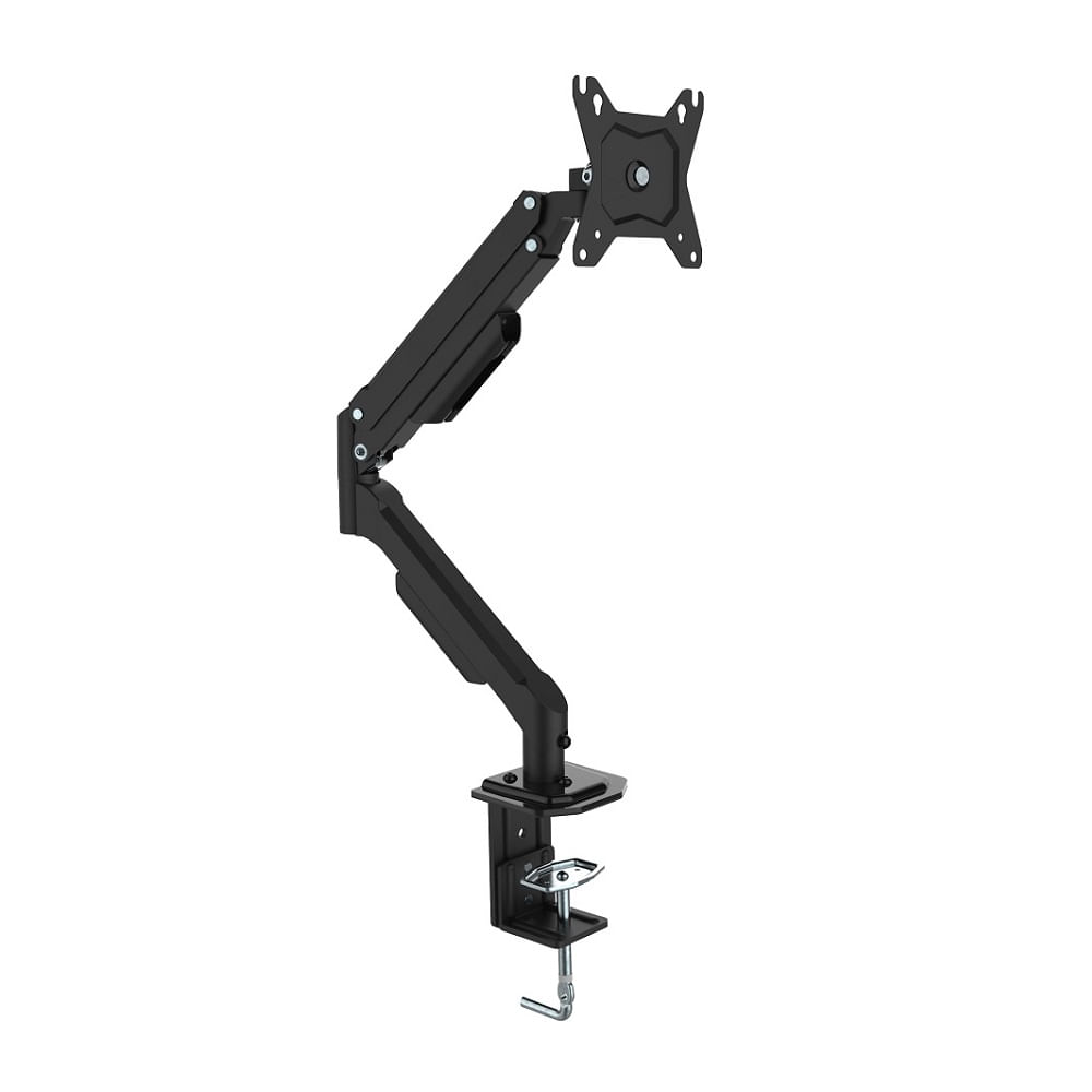 Rack monitor 13"-32" EXPO RACK, GS1327, soporte de escritorio para monitor sistema gas spring, negro