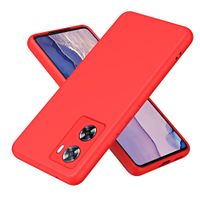 Case para Oppo A57, amortiguador de choques, protección de cámaras, rojo