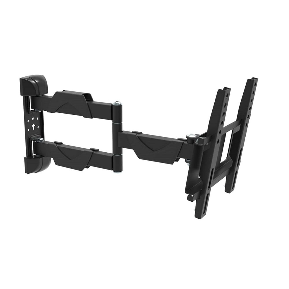 Rack para TV Expo Rack ERE-20, 15"-43", soporte móvil 3 giros, plegable, VESA 75x75 a 200x200 mm, negro