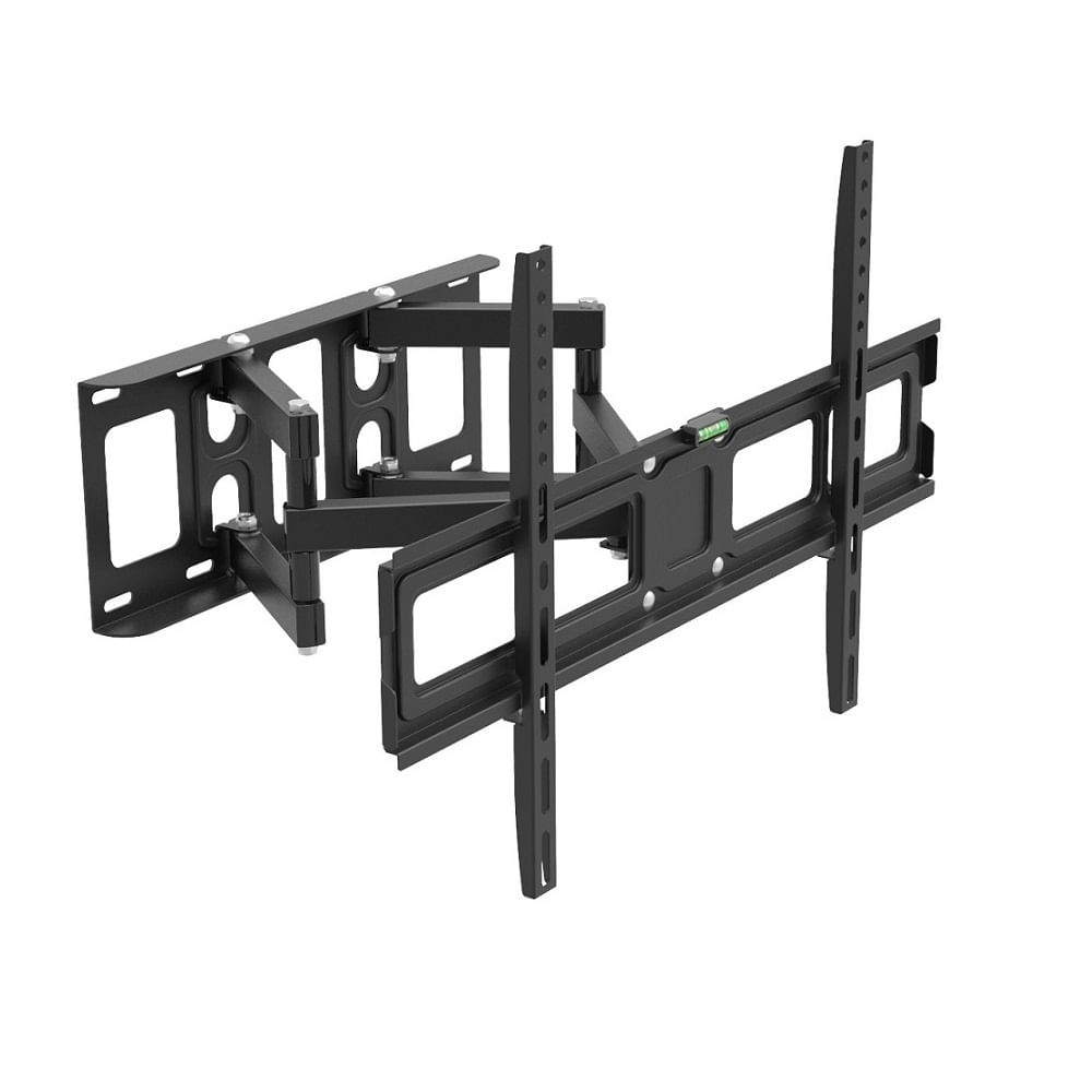 Rack TV Led/Smart 42"-65" EXPO RACK, ERP4370, Soporte Móvil Plegable Brazo Doble, Negro