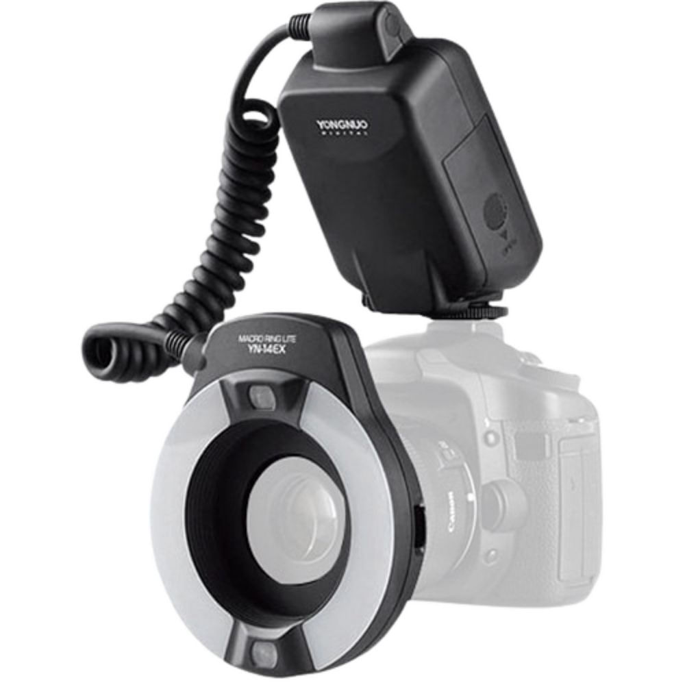 Imagen 2 del producto Ring Flash YN 14 EX y Pilas Recargables Duracell + Cargador
