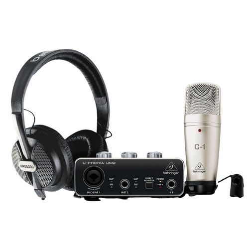 Kit de grabación Behringer U-Phoria Studio