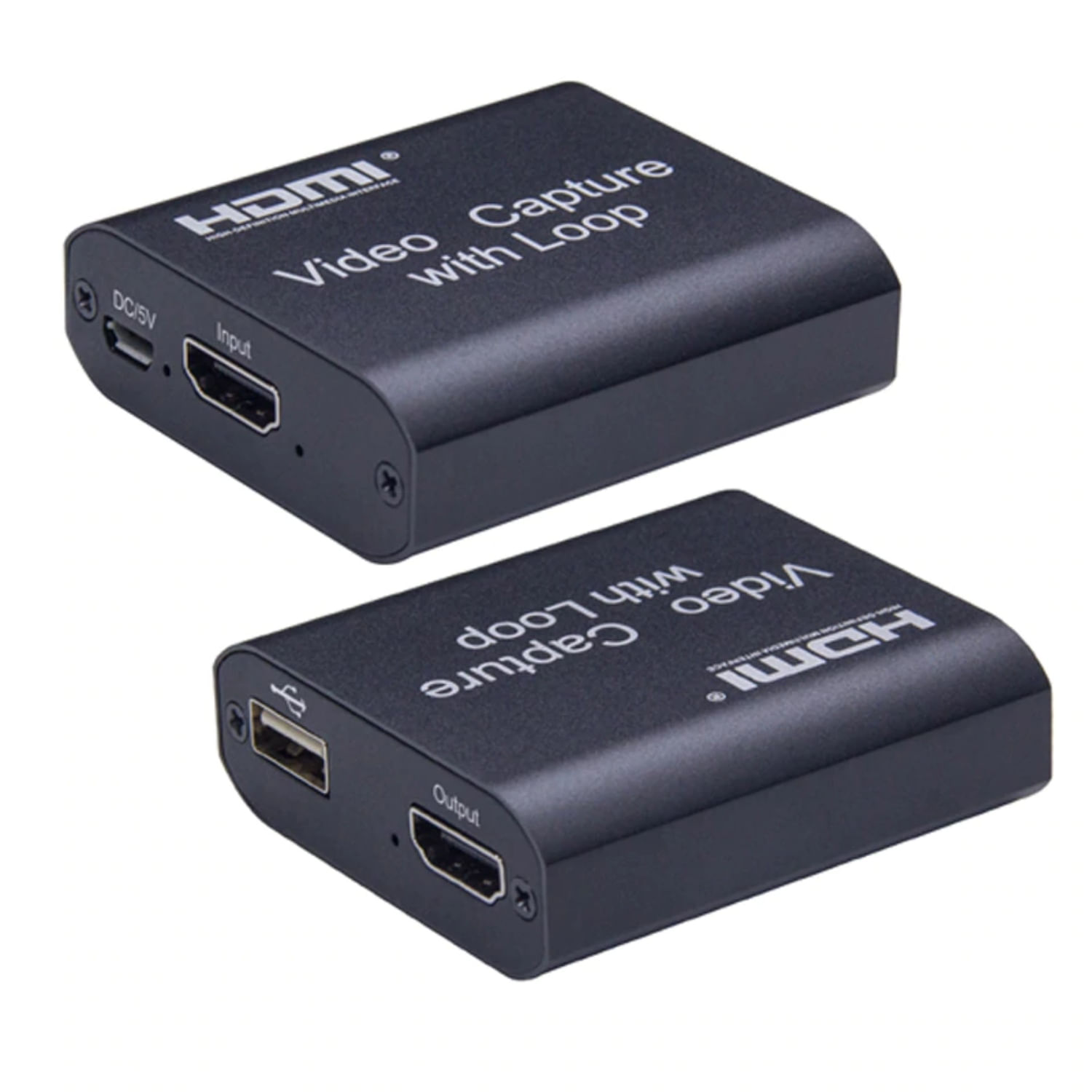 Capturadora de video Usb 2.0 Hdmi Capture Con Loop Out 4k 2k