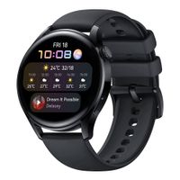 Reacondicionado: Smartwatch Huawei Watch 3 gps, resistente al agua, máx. 14 días, modos deportivos, 1.4"", negro