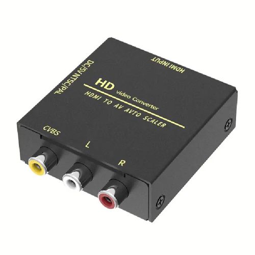 Adaptador Genérico rca a HDMI, negro