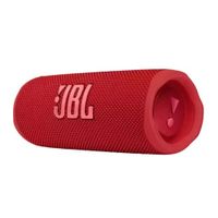 Reacondicionado: Parlante bluetooth JBL Flip 6 party boost, potencia 20W, resistente al agua IP67, hasta 12 horas de reproducción, rojo