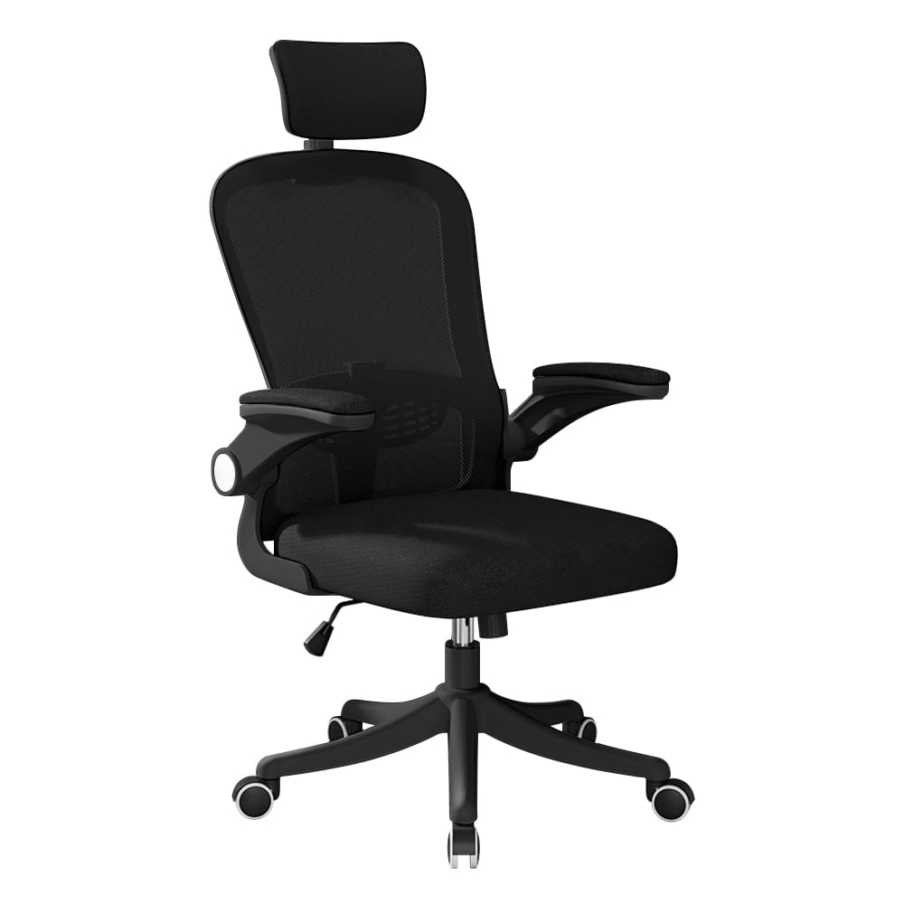 Silla de Oficina EVOX CT256 Ergonómica con Respaldo Ajustable, negro