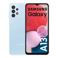 Reacondicionado: Celular Samsung Galaxy A13 64GB, 4GB RAM, cámara trasera 50MP y frontal 8MP, 6.5"", Octa-Core, azul