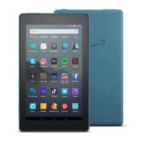 Reacondicionado: Tablet Amazon Fire 7"", 16GB, 1GB RAM, cámara principal 2MP y frontal 2MP, MediaTek 8163, hasta 7 horas, azul